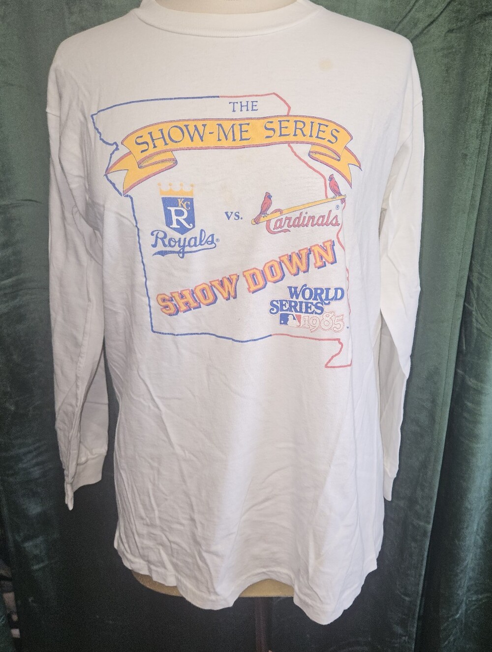 Vintage 1985 Artex The Show Me Series Show Down World Series Tee